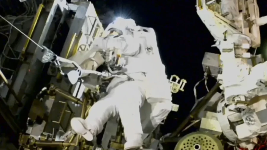 NASA Holds Press Conference on Upcoming ISS Spacewalks
