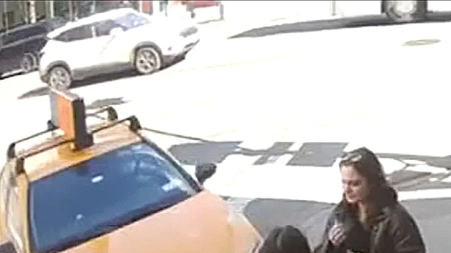 Taxi Strikes 2 Women Outside NYC Deli