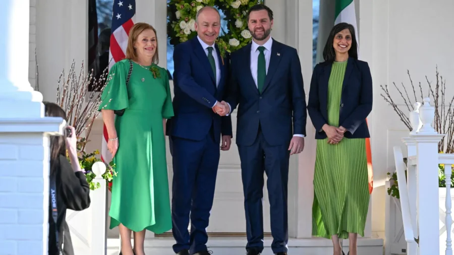 Vance Hosts Irish Taoiseach to Celebrate Saint Patrick’s Day
