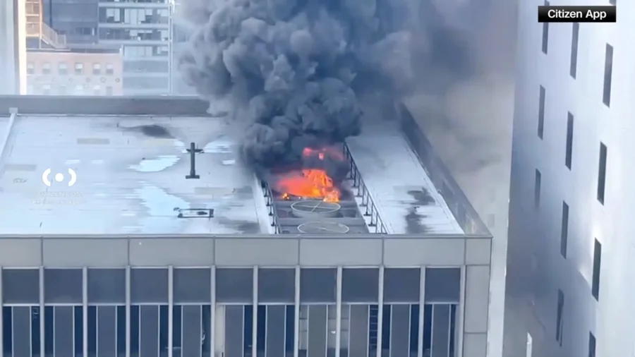 NYC Midtown High-Rise Fire Erupts Near St. Patrick’s Day Parade