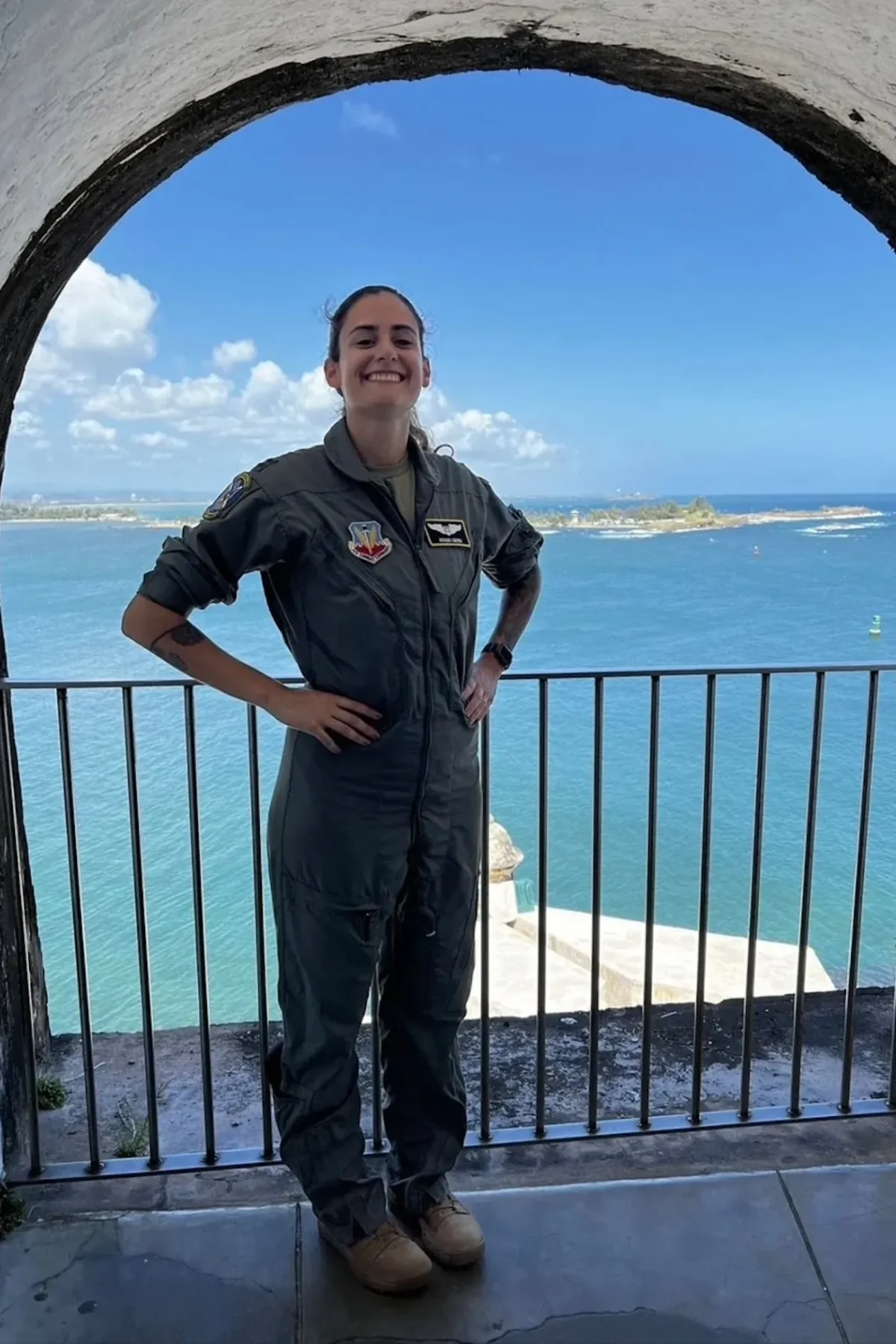 Capt. Ariana G. Savino. (Family photo via AP)