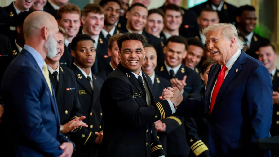 Trump Participates in the Commander in Chief Trophy Presentation