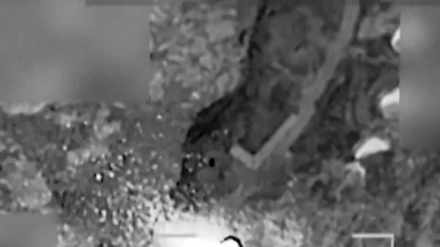 US Military Releases Footage of Strike on Iranian Missile Base in Haji Abad