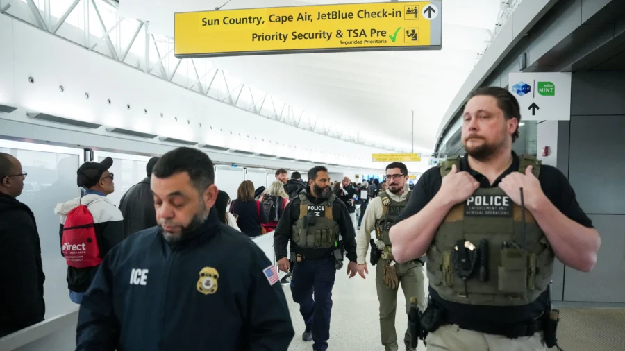 ICE Agents Deployed to 14 US Airports