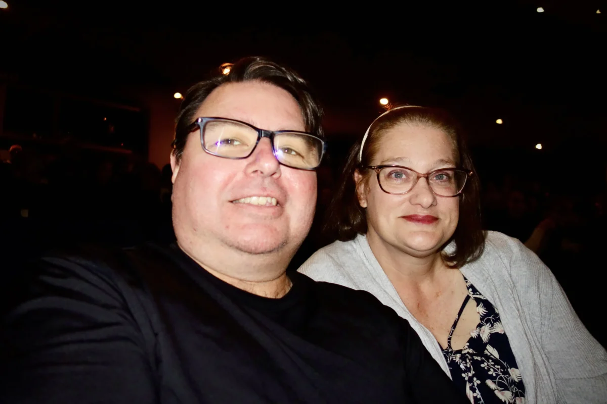 Tim Sarver and Marissa Barnhill at the Shen Yun Performing Arts performance at Chicago's Rosemont Theatre on March 26, 2026. (Michael Huang/The Epoch Times)
