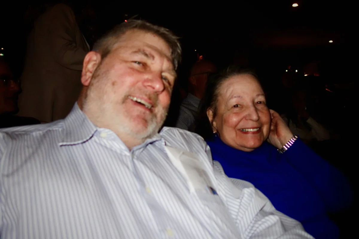 Laurie Martinez Ollech and D.R. Ollech at the Shen Yun Performing Arts performance at Chicago's Rosemont Theatre on March 26, 2026. (Michael Huang/The Epoch Times)