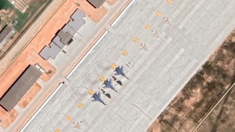 China Deploys Jets-Turned-Drones at Bases Near Taiwan
