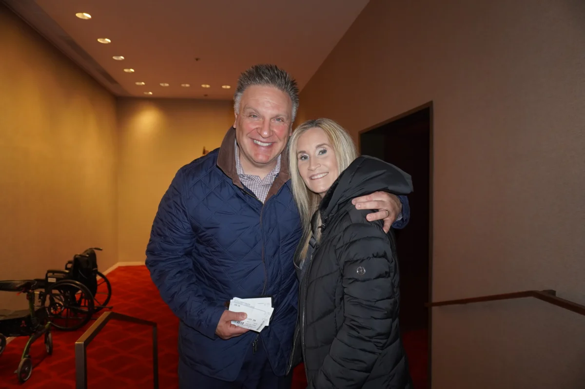 Joseph and Jennifer Scali attended Shen Yun Performing Arts at the David H. Koch Theater on March 28, 2026. (Sally Sun/Epoch Times)
