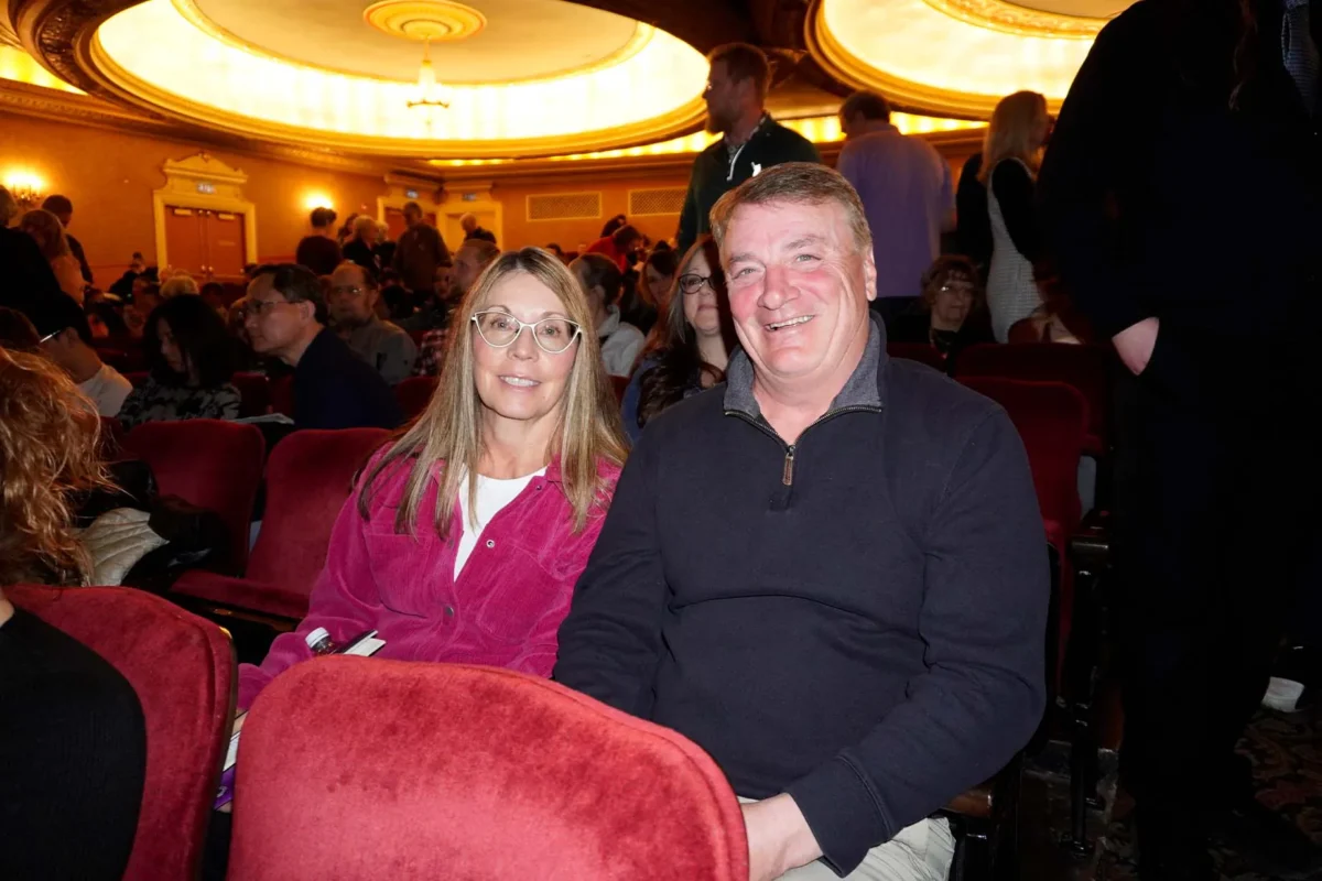Monica Gordon and Paul Robinson enjoyed Shen Yun Performing Arts at the Orpheum Theatre in Minneapolis, Minn., on March 28, 2026. (Nancy Ma/The Epoch Times)