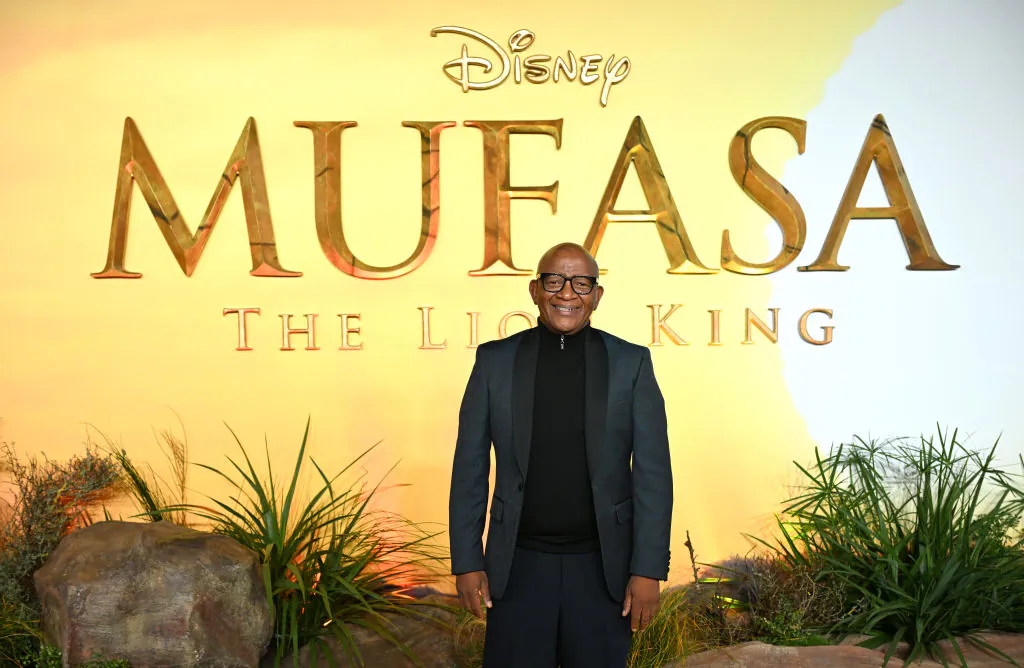 Lebo M. attends the UK Premiere of Disney's "Mufasa: The Lion King" at Cineworld Leicester Square in London, England, on Dec. 11, 2024. (Kate Green/Getty Images for The Walt Disney Company Limited)