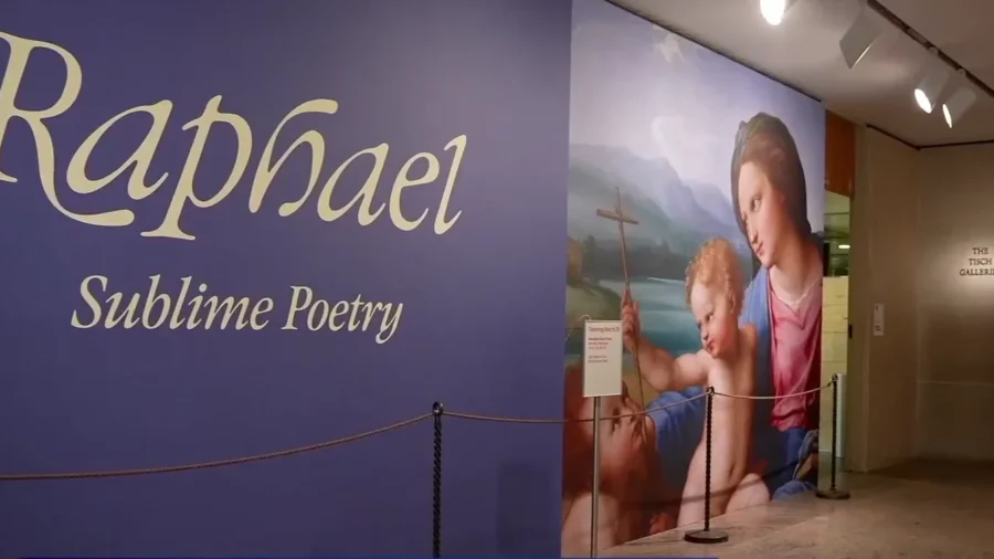Raphael's Renaissance Grace Displays at the Met