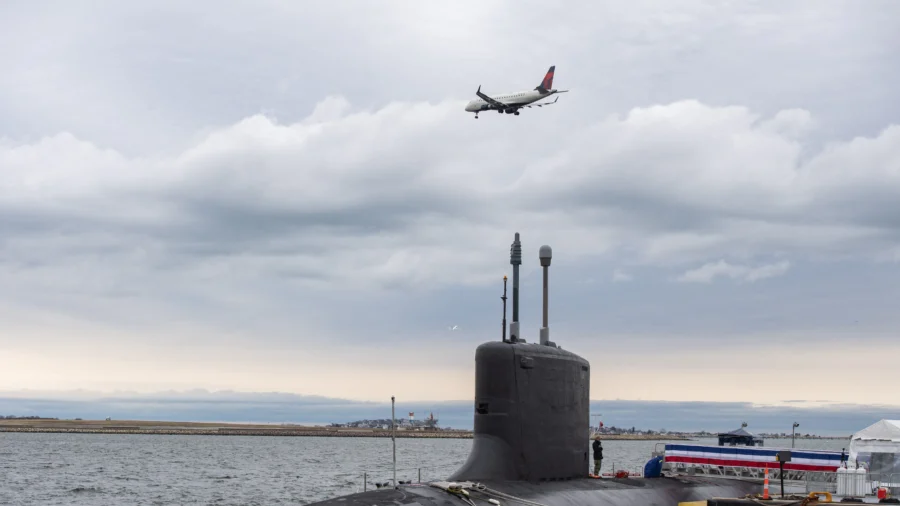 USS Massachusetts Joins Navy Fleet Commissioning Ceremony