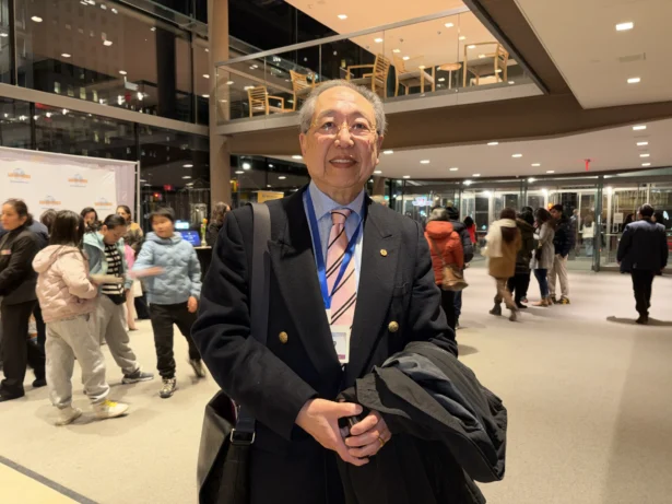 Antony Kam, president of the Toronto Chapter of the Overseas Chinese Association, attended the Shen Yun performance at the Four Seasons Centre for the Performing Arts in Toronto on the evening of March 28, 2026. (Dongyu Teng/The Epoch Times)