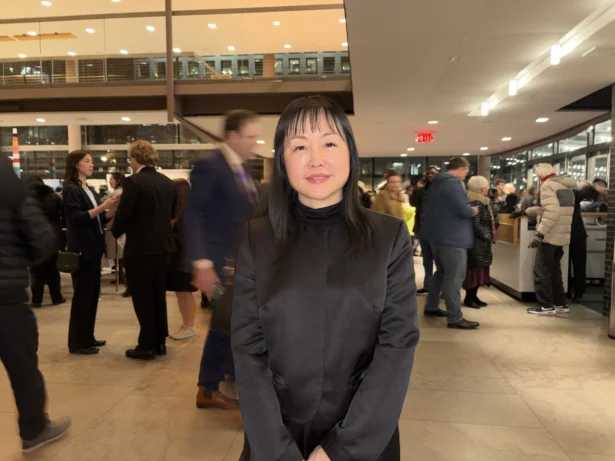Aileen Calverley, co-founder and chair of Hong Kong Watch Canada, enjoyed Shen Yun at the Four Seasons Centre for the Performing Arts in Toronto on the evening of March 28, 2026. (Dongyu Teng/The Epoch Times)