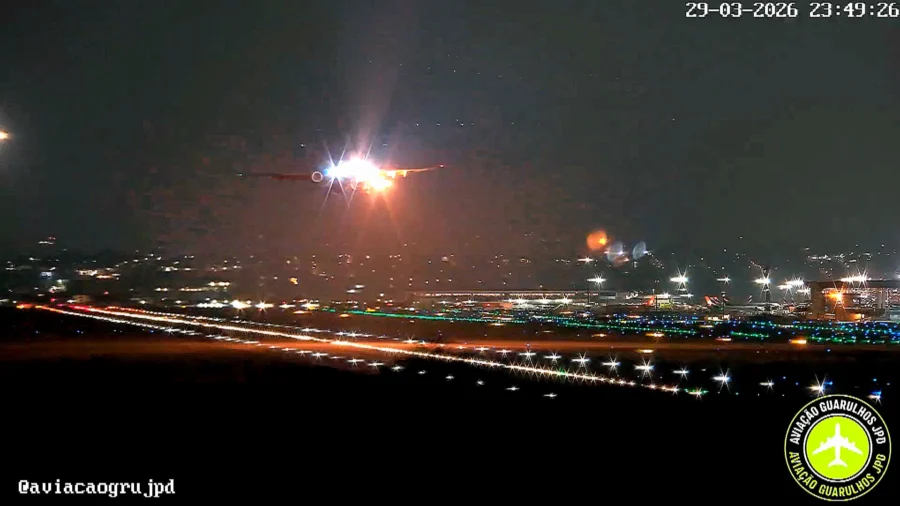 Engine Fire Seen on Delta Plane After Takeoff in Brazil