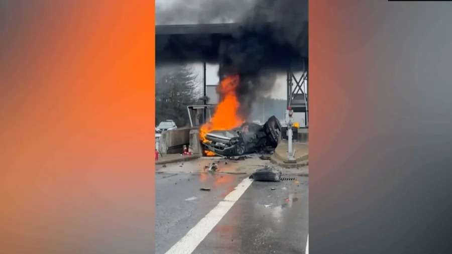New Hampshire Governor’s Security Detail Helps Rescue Driver From Burning Car