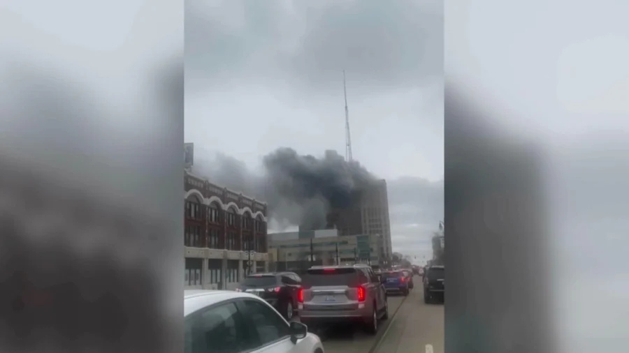 Large Fire Breaks Out in Historic Building at Michigan’s Wayne State University