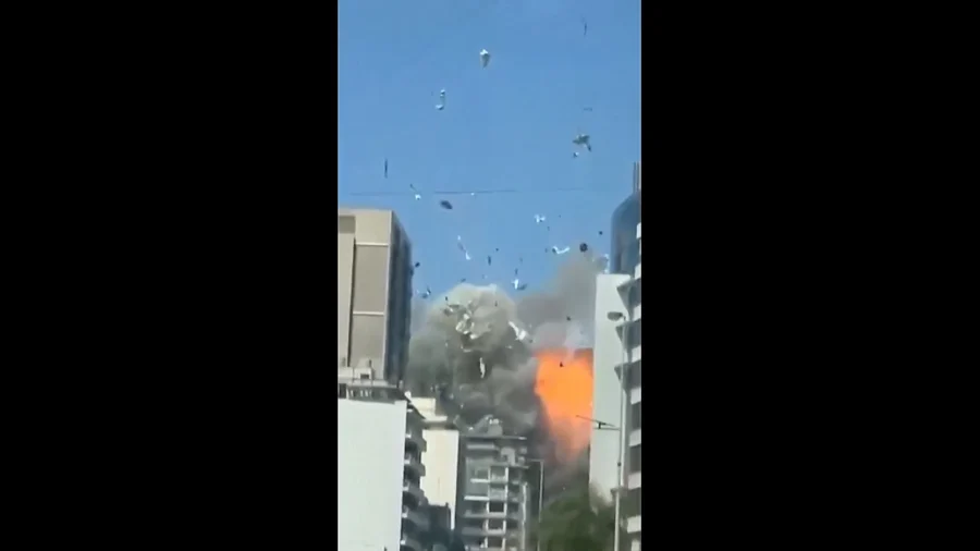 Explosion Rocks Beirut as Israel Launches Attack on Hezbollah in Lebanon