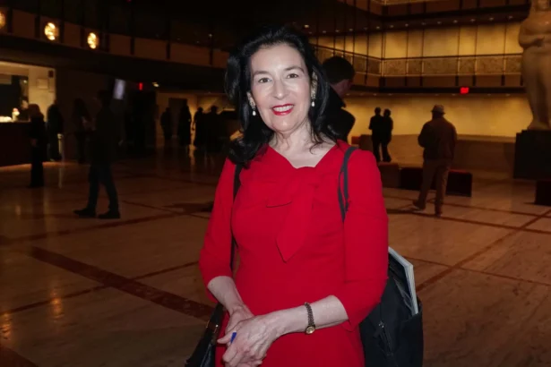 Rhonda Kaplan attends Shen Yun at Lincoln Center, New York, on April 10, 2026. (Weiyong Zhu/The Epoch Times)