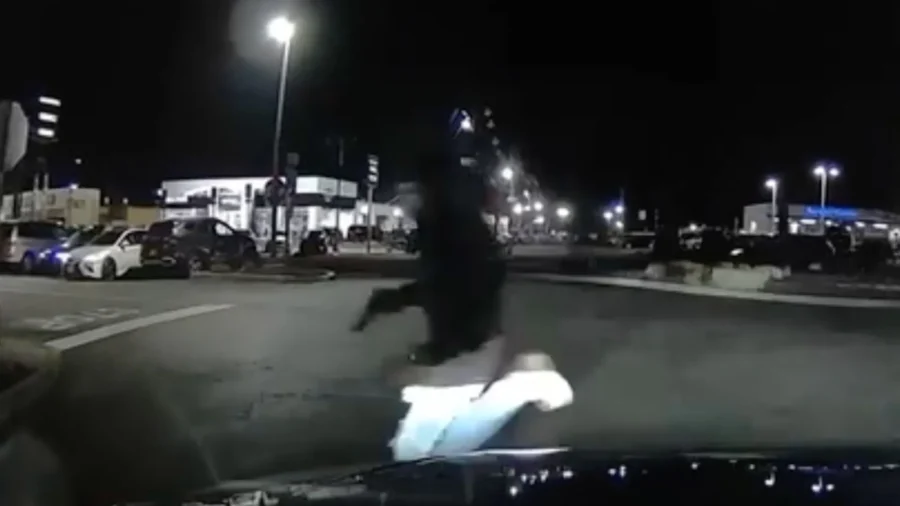 Dashcam Records Aftermath of Shooting at New Jersey Chick-fil-A