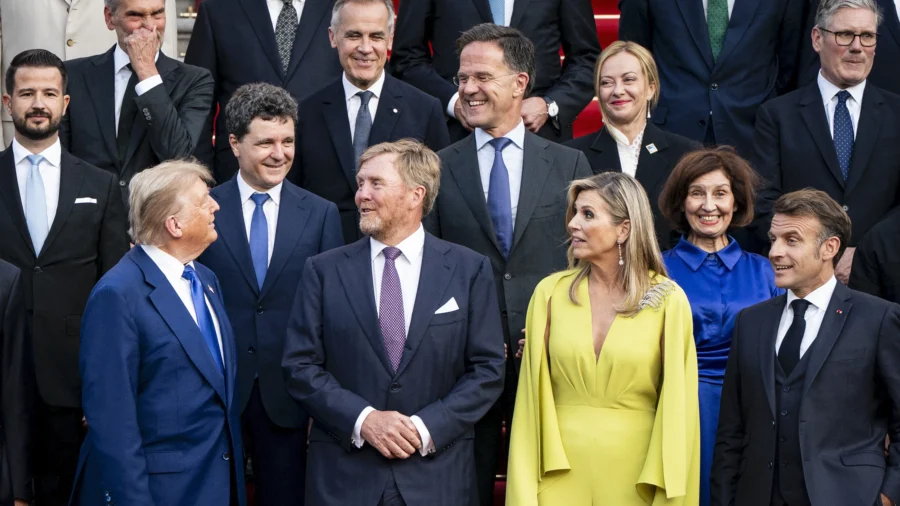 Trump Hosts Dutch King and Queen at the White House