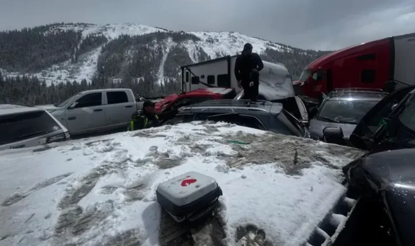 19 Injured in 75-Car Pileup in Colorado