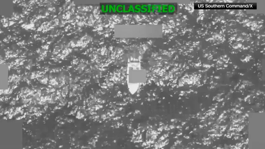 Video Shows US Strike on Drug-Smuggling Boat in Pacific