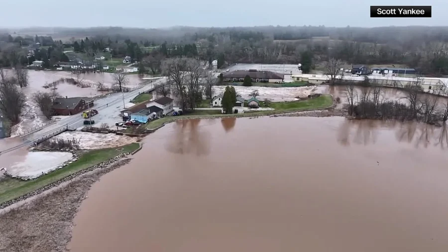Wisconsin Farming Town Floods After River Overflows Its Banks