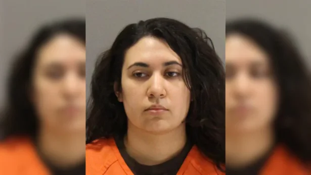 Booking photo of Noemi Guzman, from March 2024. (Courtesy of the Omaha Police Department)
