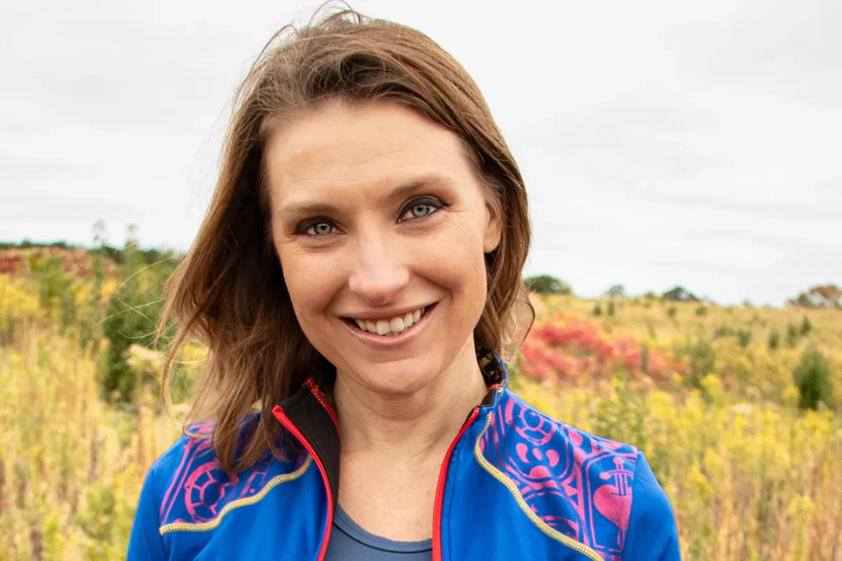 Lauren Bullis at the Green Meadows Preserve in Cobb County, Ga., in 2025. (Sunisa Kim Kipe via AP)