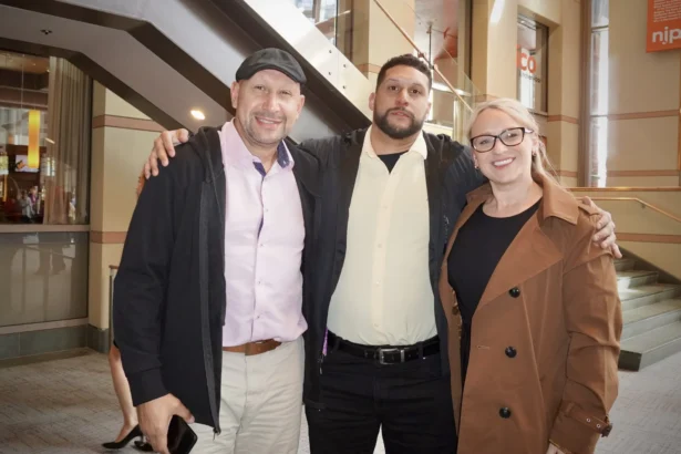 Jose Catano (L) and family enjoyed Shen Yun Performing Arts at the New Jersey Performing Arts Center on May 2, 2026. (Sally Sun/The Epoch Times)