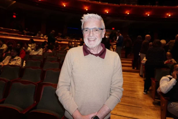 Mark Chester watched Shen Yun Performing Arts at the New Jersey Performing Arts Center on May 3, 2026. (Weiyong Zhu/The Epoch Times)
