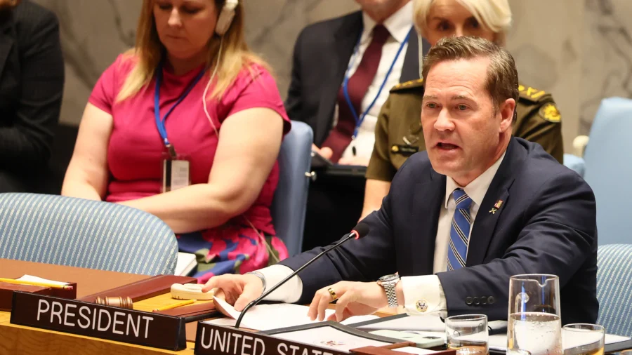 US Ambassador Says Admin Pushing for UN Security Council Resolution on Iran