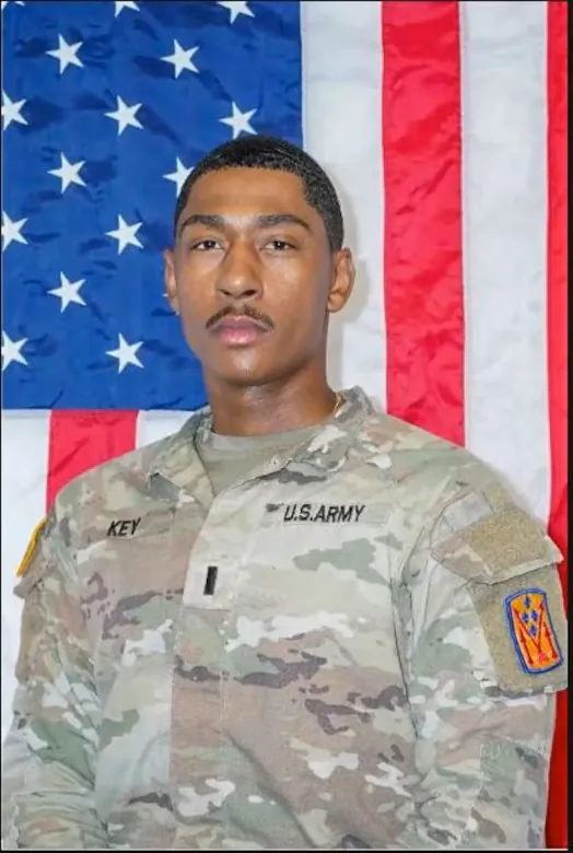 Searchers found the remains of Army First Lt. Kendrick Lamont Key Jr., 27, of Richmond, Va., was found May 9, 2026, in Morocco. (U.S. Army)