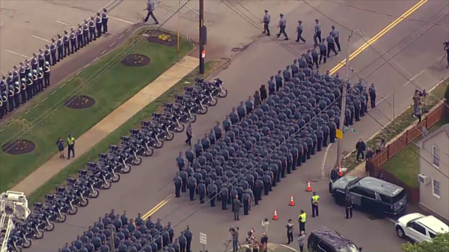 Hundreds Gather for Wake of Fallen Massachusetts Trooper