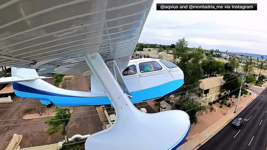 Emergency Plane Landing Caught on Camera in Arizona