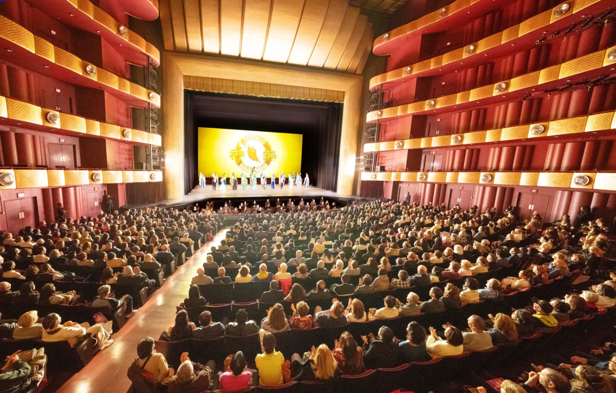 The Shen Yun Performing Arts opening night at Lincoln Center in New York City on March 26, 2026. (Larry Dye/The Epoch Times)