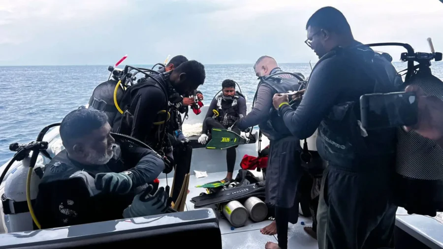 Bodies of 2 Dead Italians Recovered from an Underwater Cave in the Maldives
