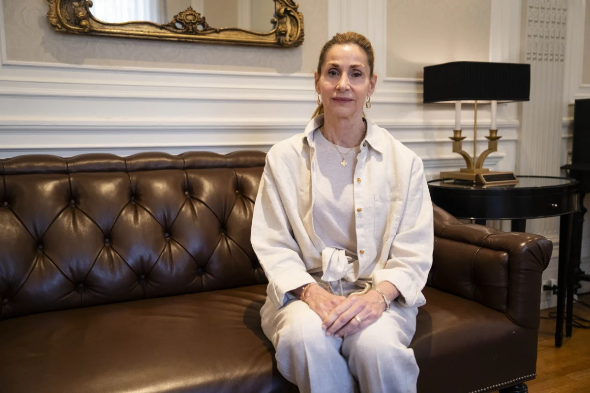 Kathleen Leber, dermatologist in Tampa, Florida, after watching the screening of the documentary “Silent Harvest: The Courage to Speak Up,” in Washington on May 16, 2026. (Madalina Kilroy/The Epoch Times)