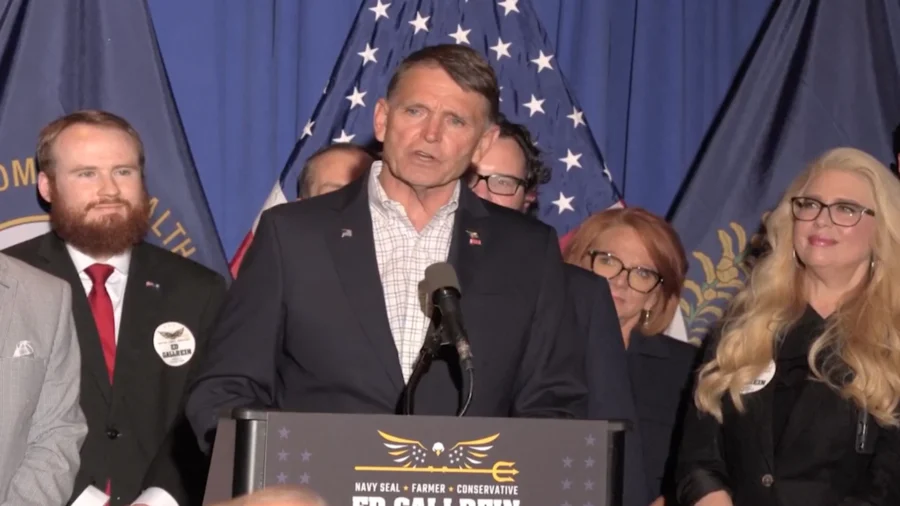 ‘Thank You, Mr. President,’ Gallrein Says After Beating Incumbent Rep. Massie in Kentucky Primary
