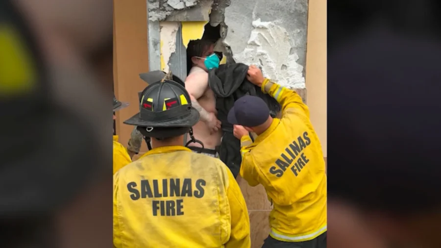 Man Found After Being Stuck in Movie Theater Wall for 10 Hours