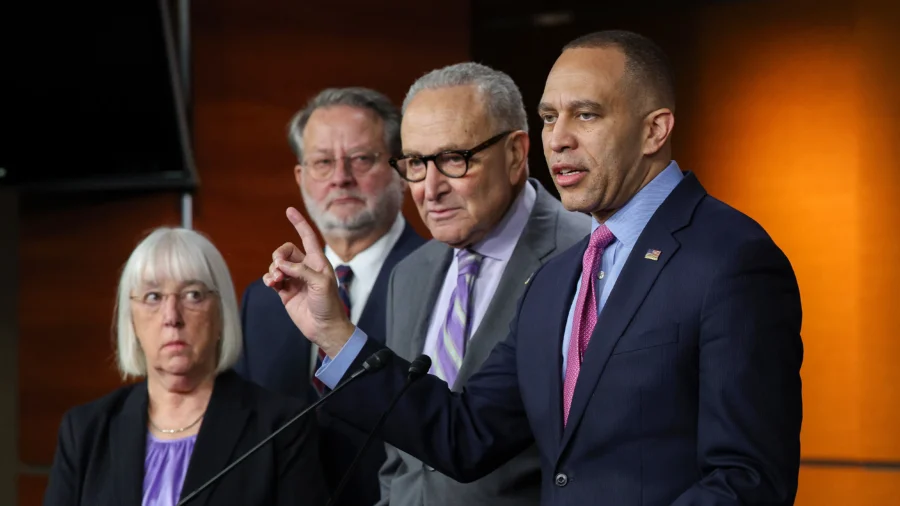 Schumer, Jeffries Hold Press Conference Opposing GOP Budget Bill