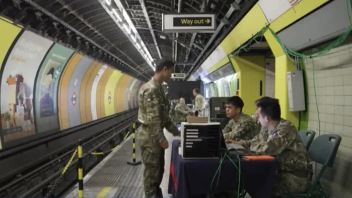 UK Runs NATO War Drill From London Subway Station