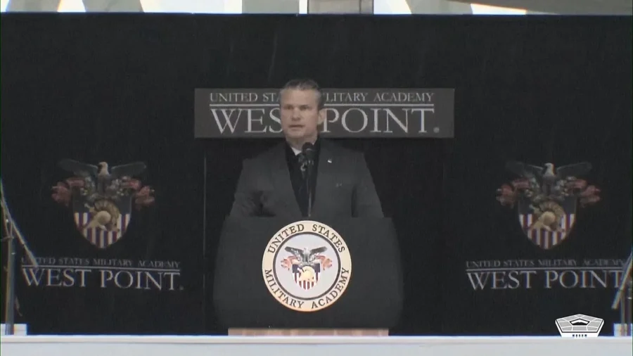 Hegseth Addresses West Point Graduating Class