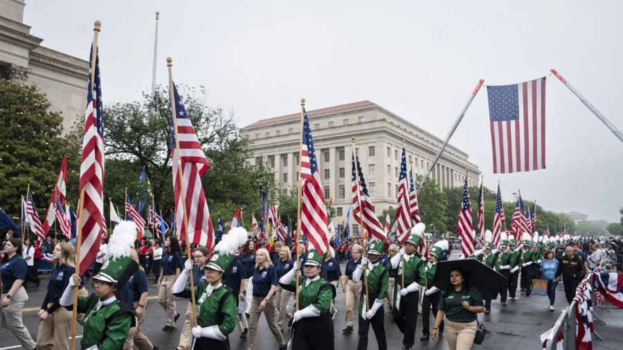 Memorial Day Parade in Washington