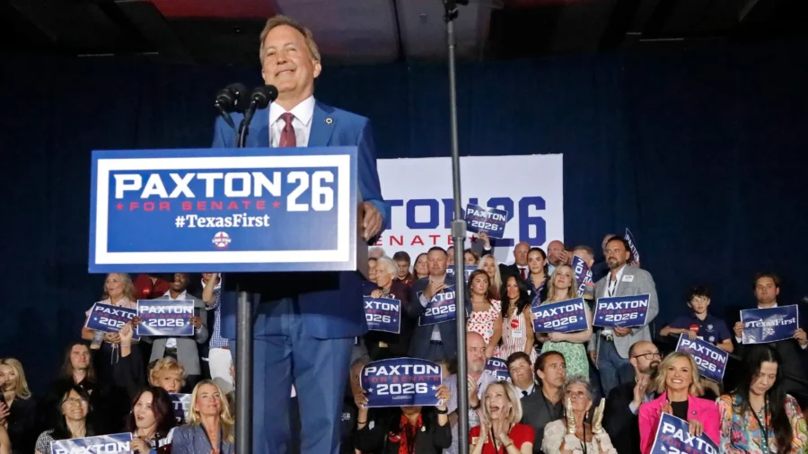 Paxton Thanks Trump for Endorsement After Winning Texas GOP Senate Runoff