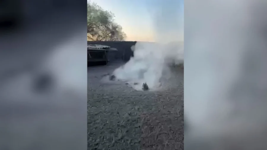 Suspected Geyser Erupts on Pig Farm in Mexico