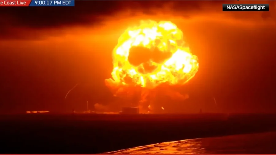 Blue Origin Rocket Explodes on Launch Pad During Engine-Firing Test