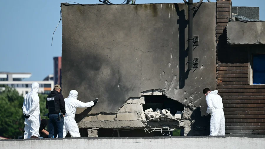 Russian Drone Crashes in Romania, Injuring 2