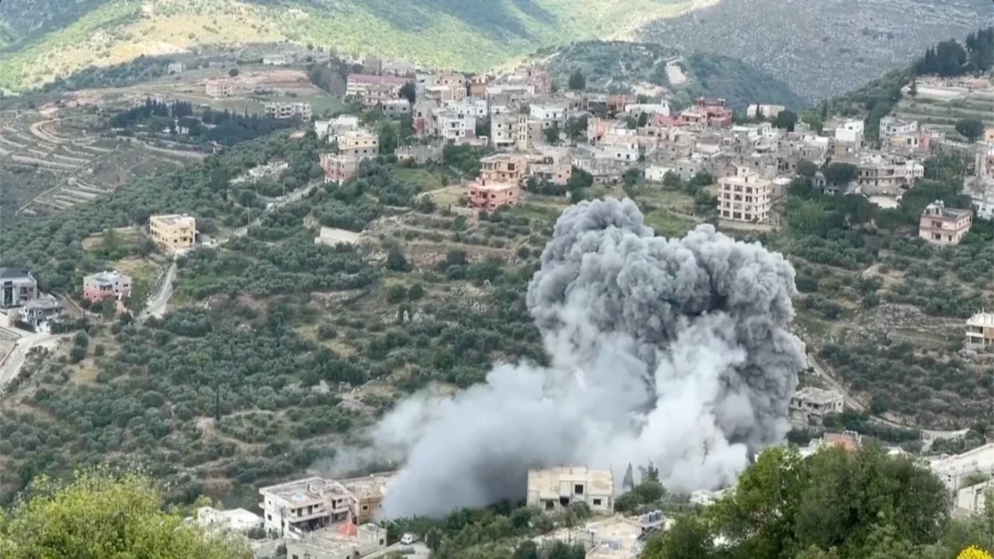 Israeli Fighter Jets Strike Village in Southern Lebanon